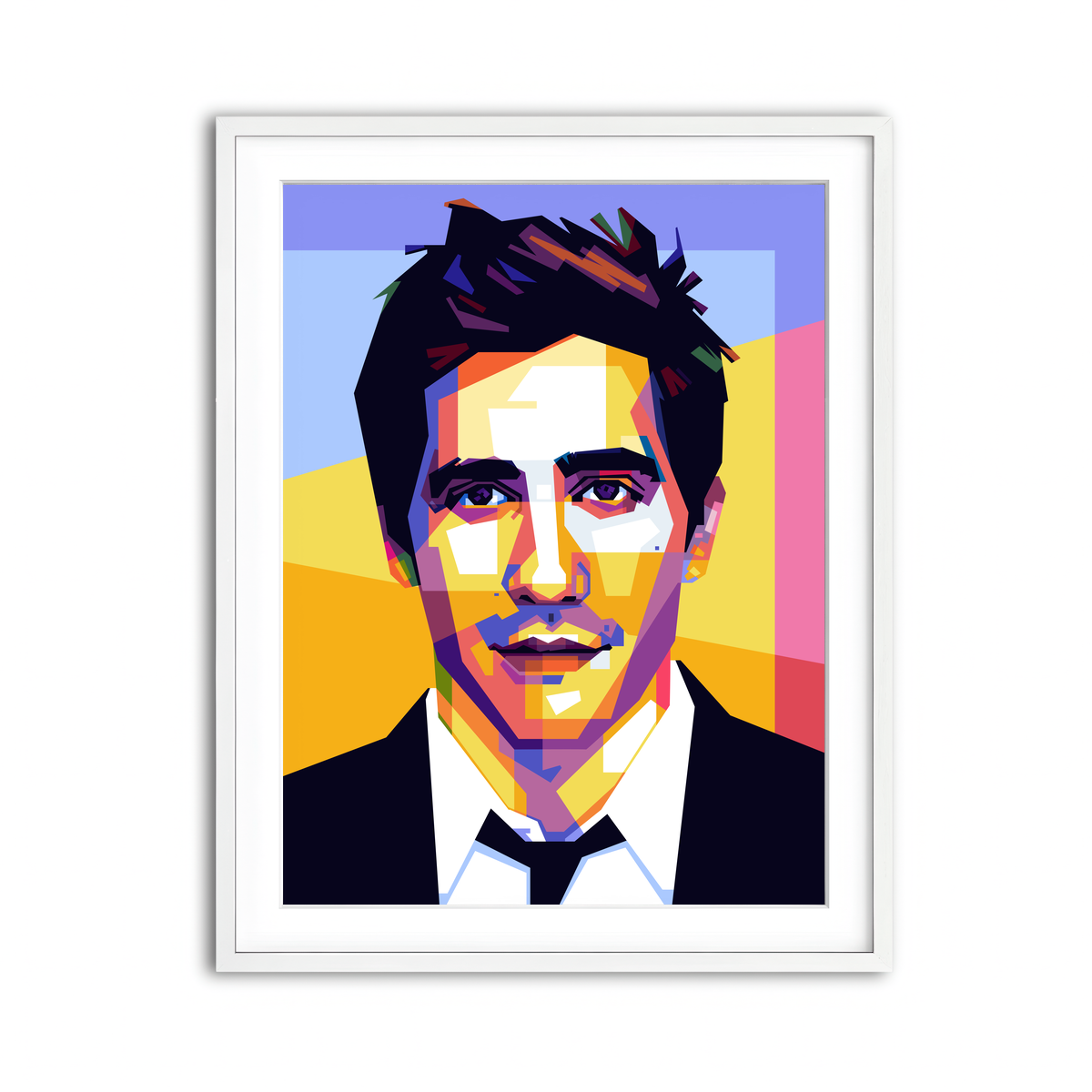 Framed Print 3x4 White