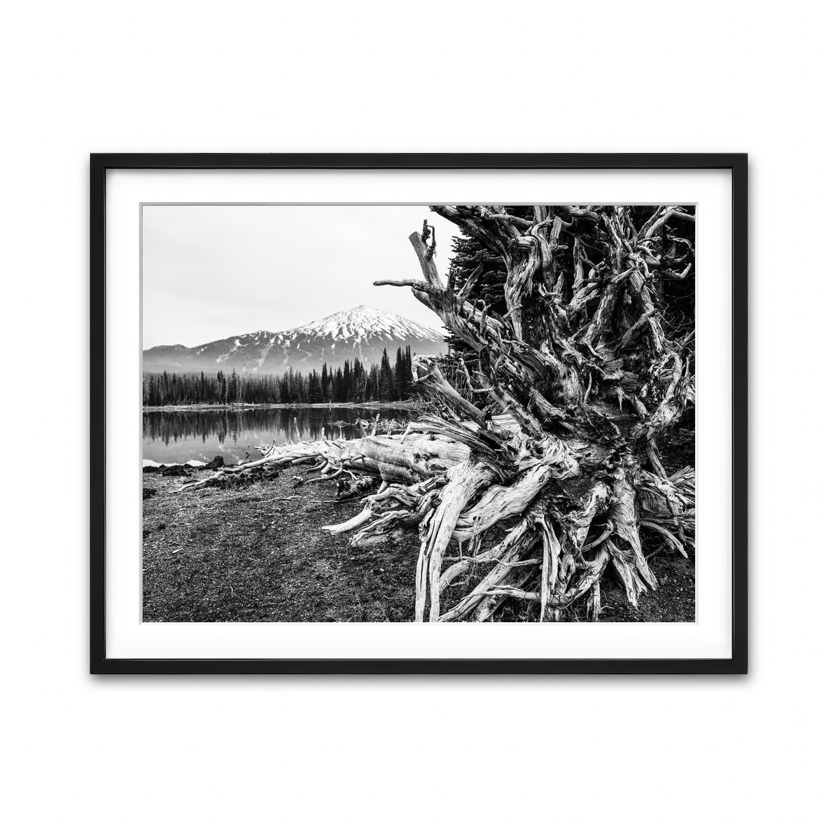 Framed Print 4x3 Black