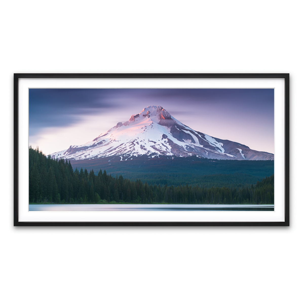 Framed Print 2x1 Black