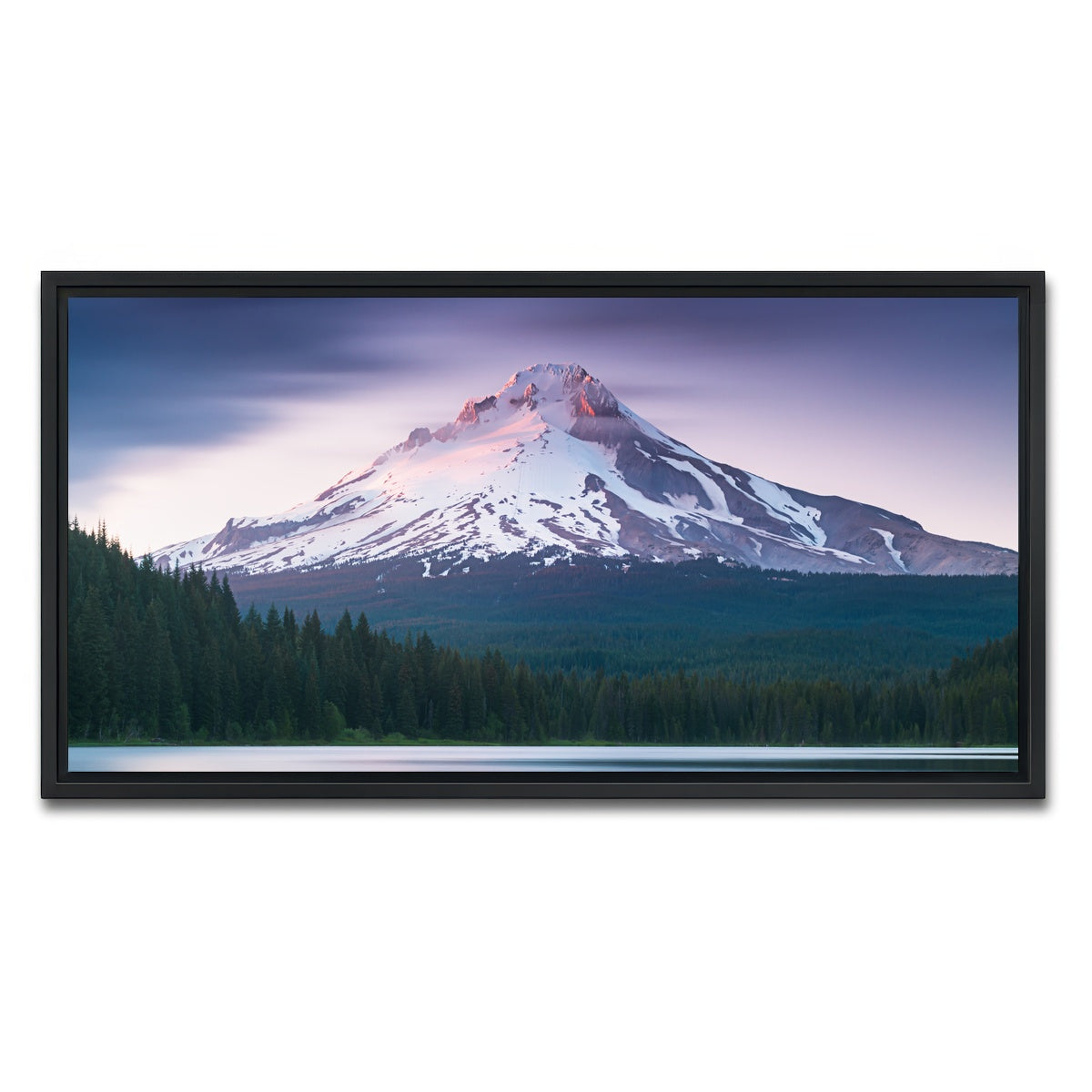 AUTO-MOCKUP WHITE | Mt. Hood | 1 Piece | Black Framed Canvas | group=2x1
