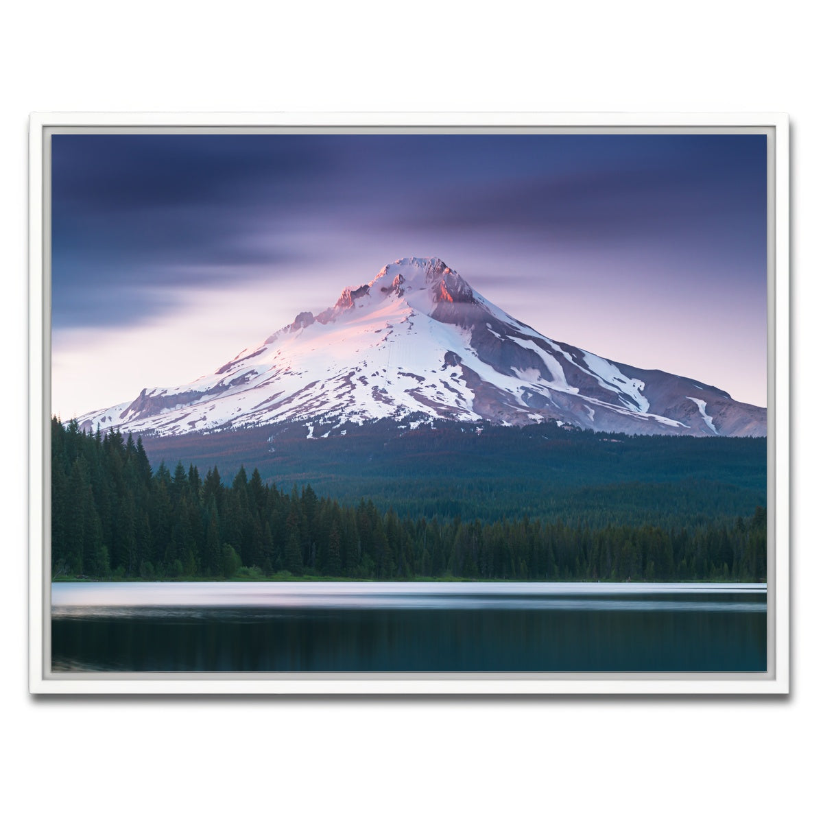 AUTO-MOCKUP WHITE | Mt. Hood | 1 Piece | White Framed Canvas | group=4x3