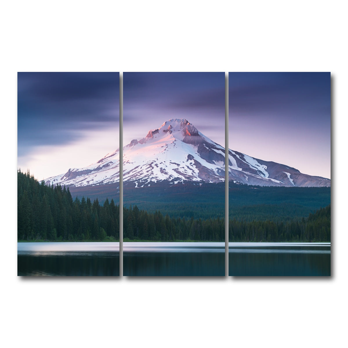 AUTO-MOCKUP WHITE | Mt. Hood | 3 Piece | Gallery Wrap Canvas | group=12x24