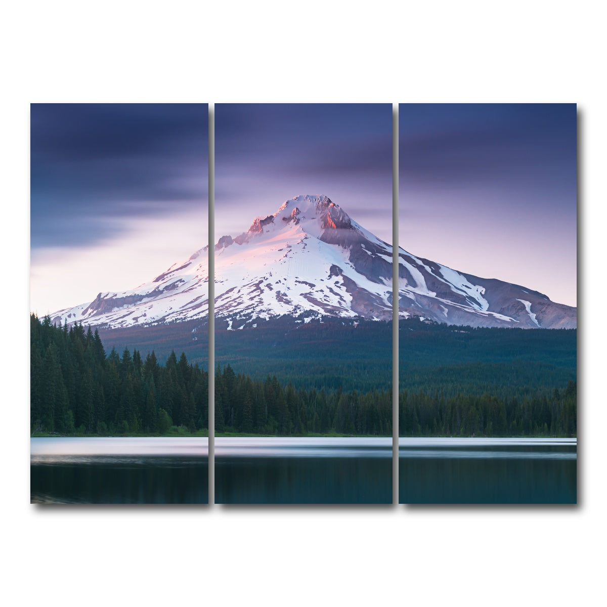 AUTO-MOCKUP WHITE | Mt. Hood | 3 Piece | Gallery Wrap Canvas | group=8x18