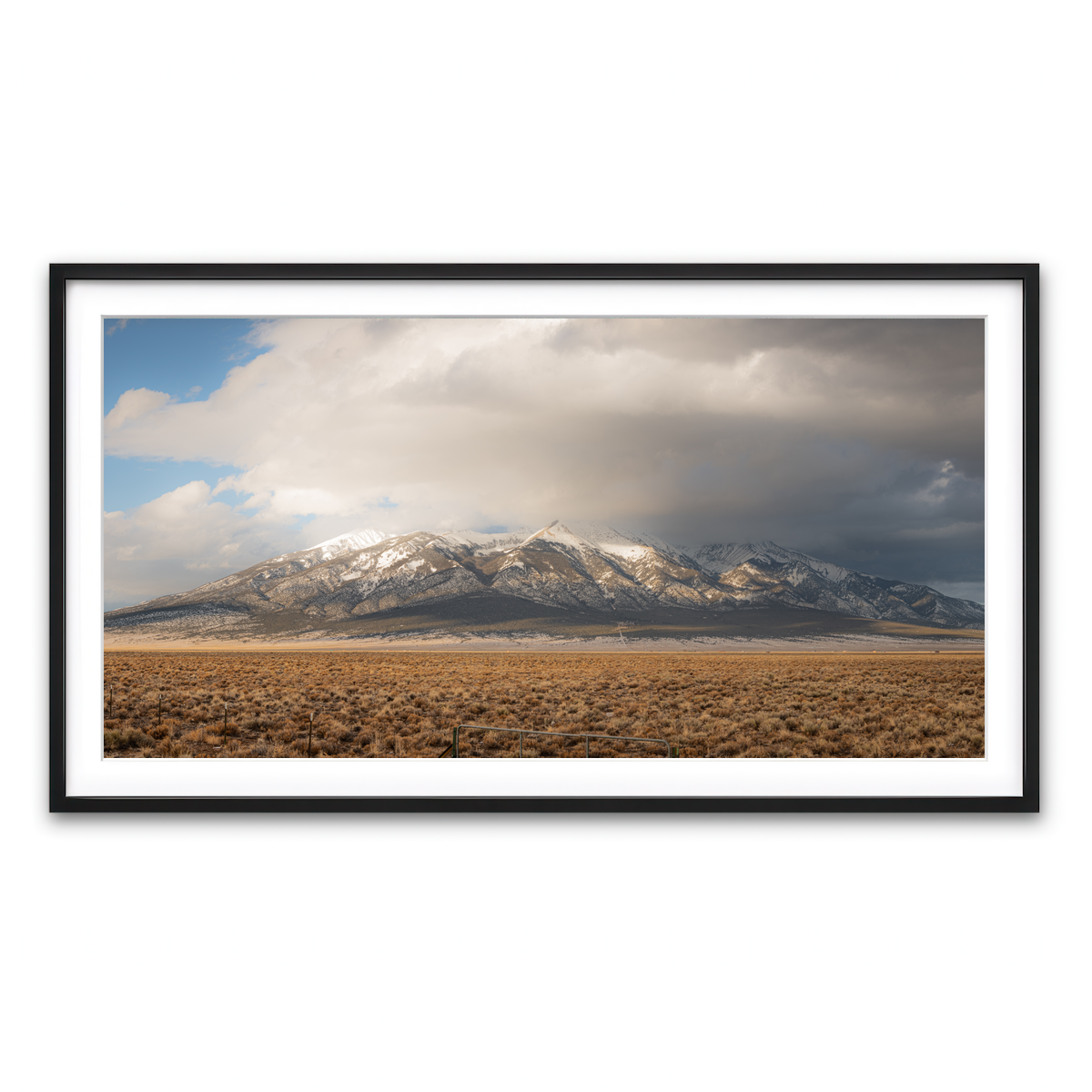 Framed Print 2x1 Black