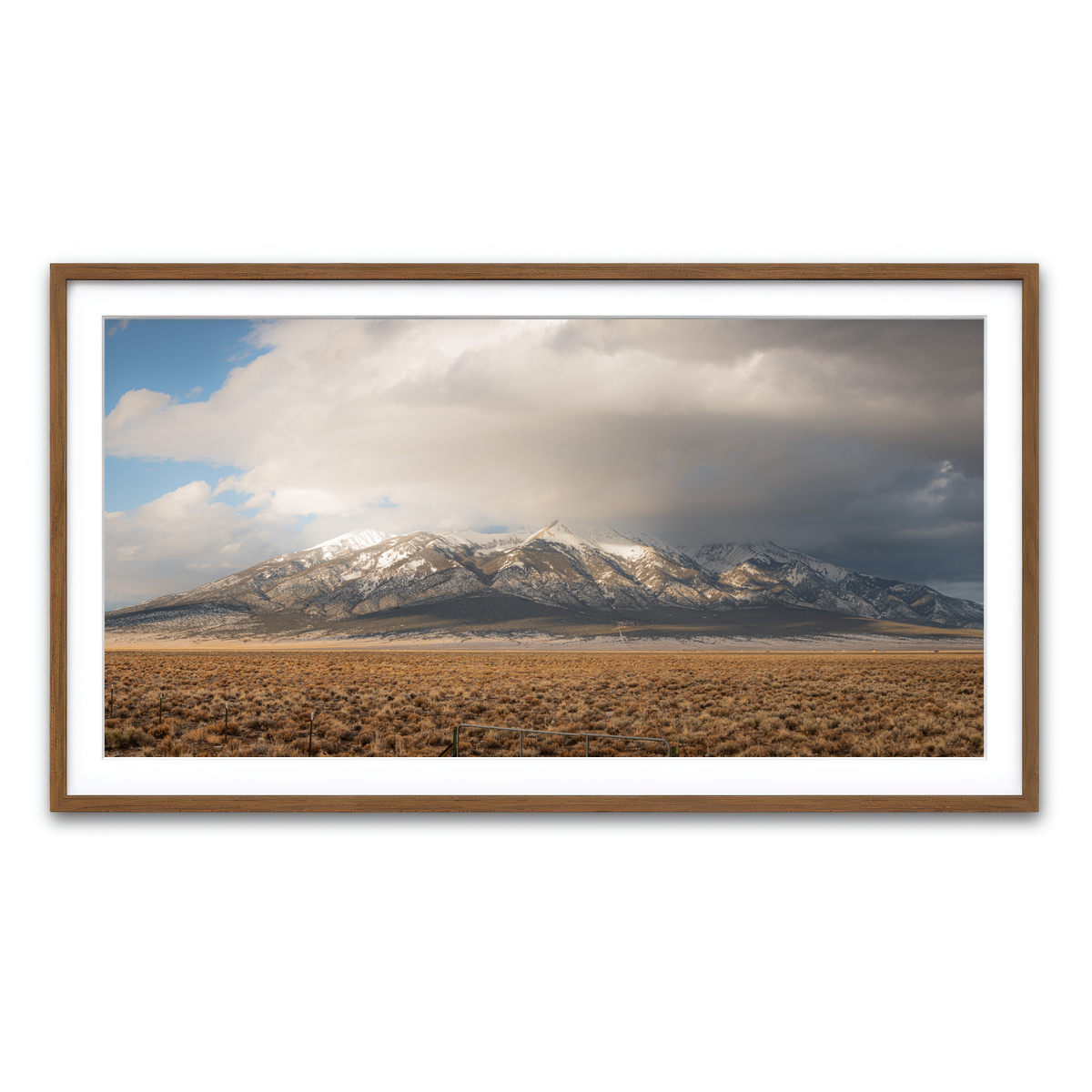 Framed Print 2x1 Walnut