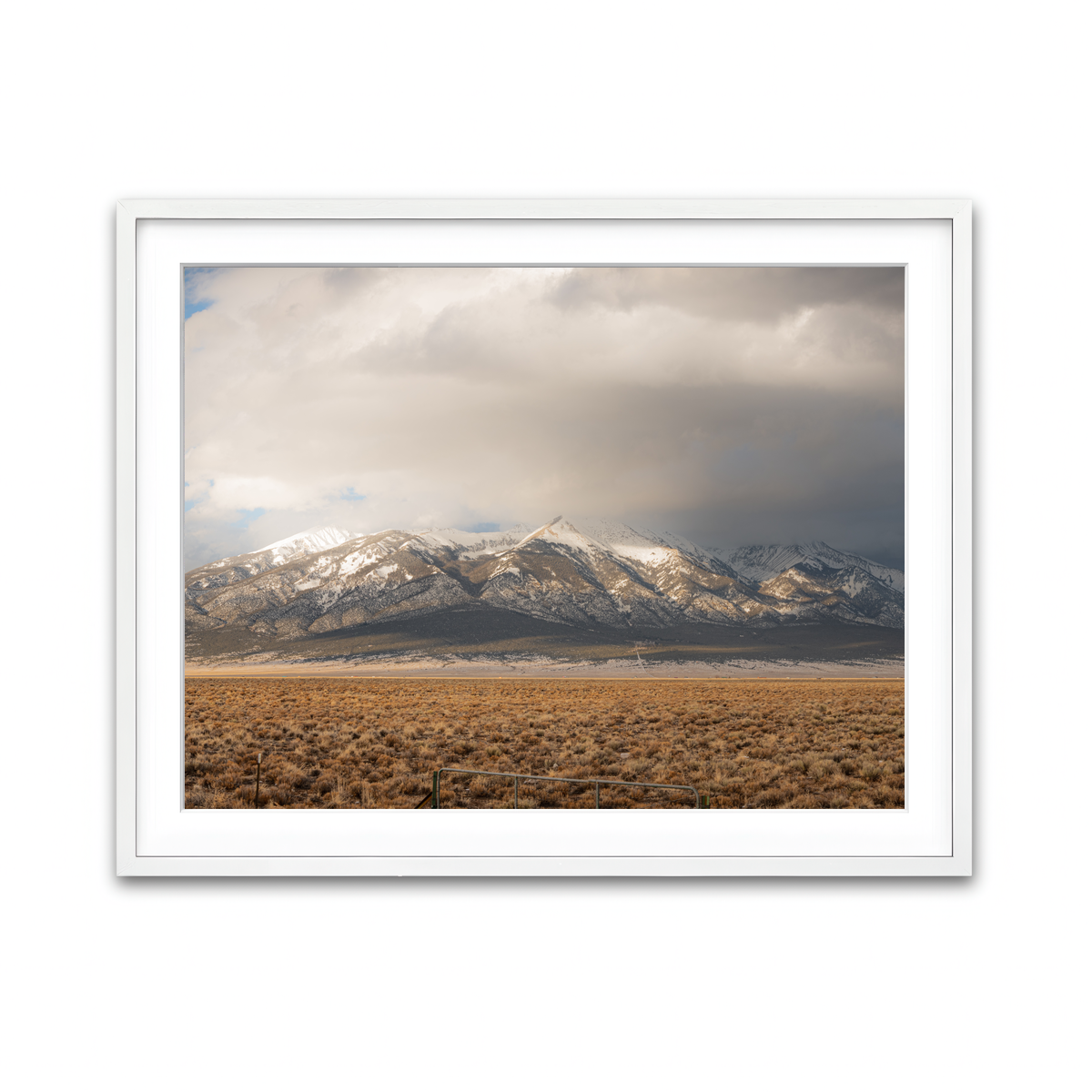 Framed Print 4x3 White