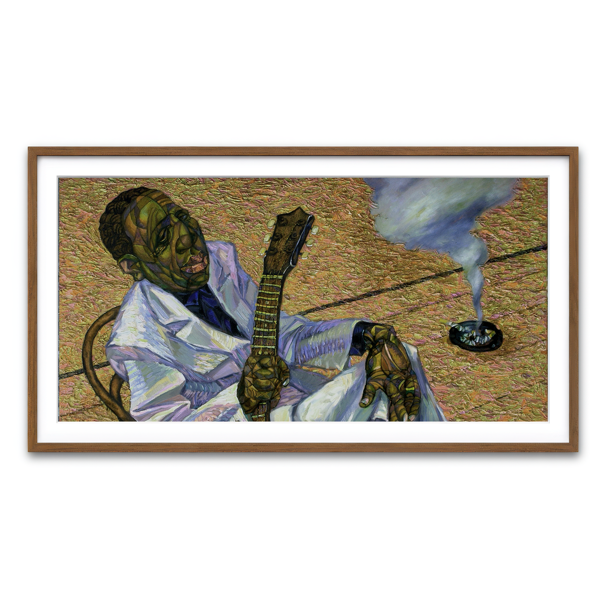 Framed Print 2x1 Walnut