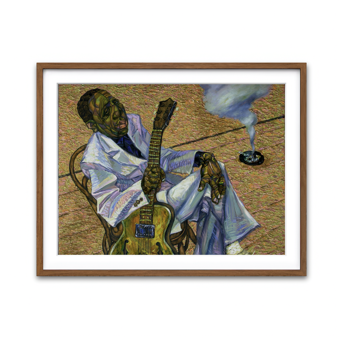 Framed Print 4x3 Walnut