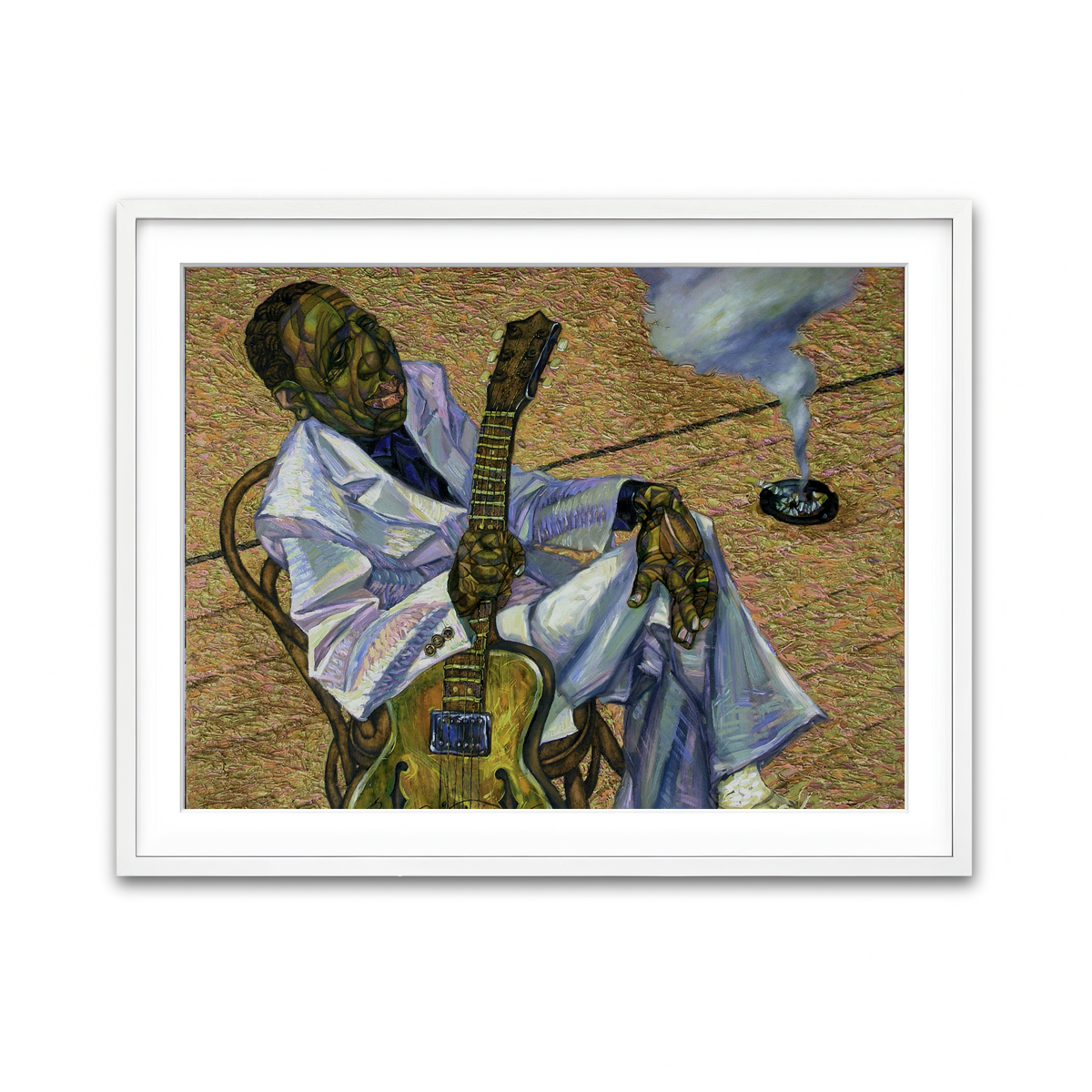 Framed Print 4x3 White