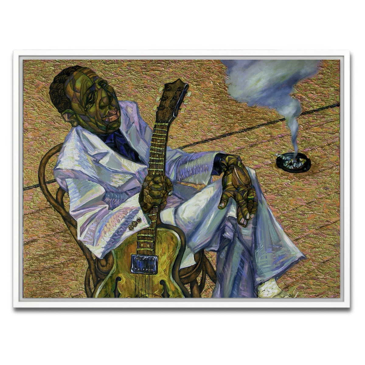 AUTO-MOCKUP WHITE | Muddy Waters | 1 Piece | White Framed Canvas | group=4x3