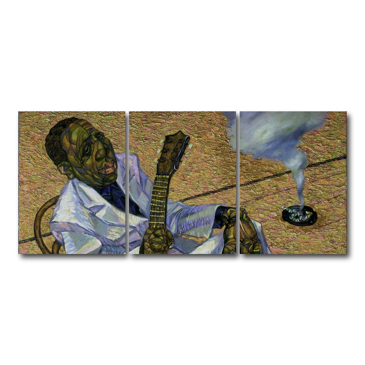 AUTO-MOCKUP WHITE | Muddy Waters | 3 Piece | Gallery Wrap Canvas | group=18x24