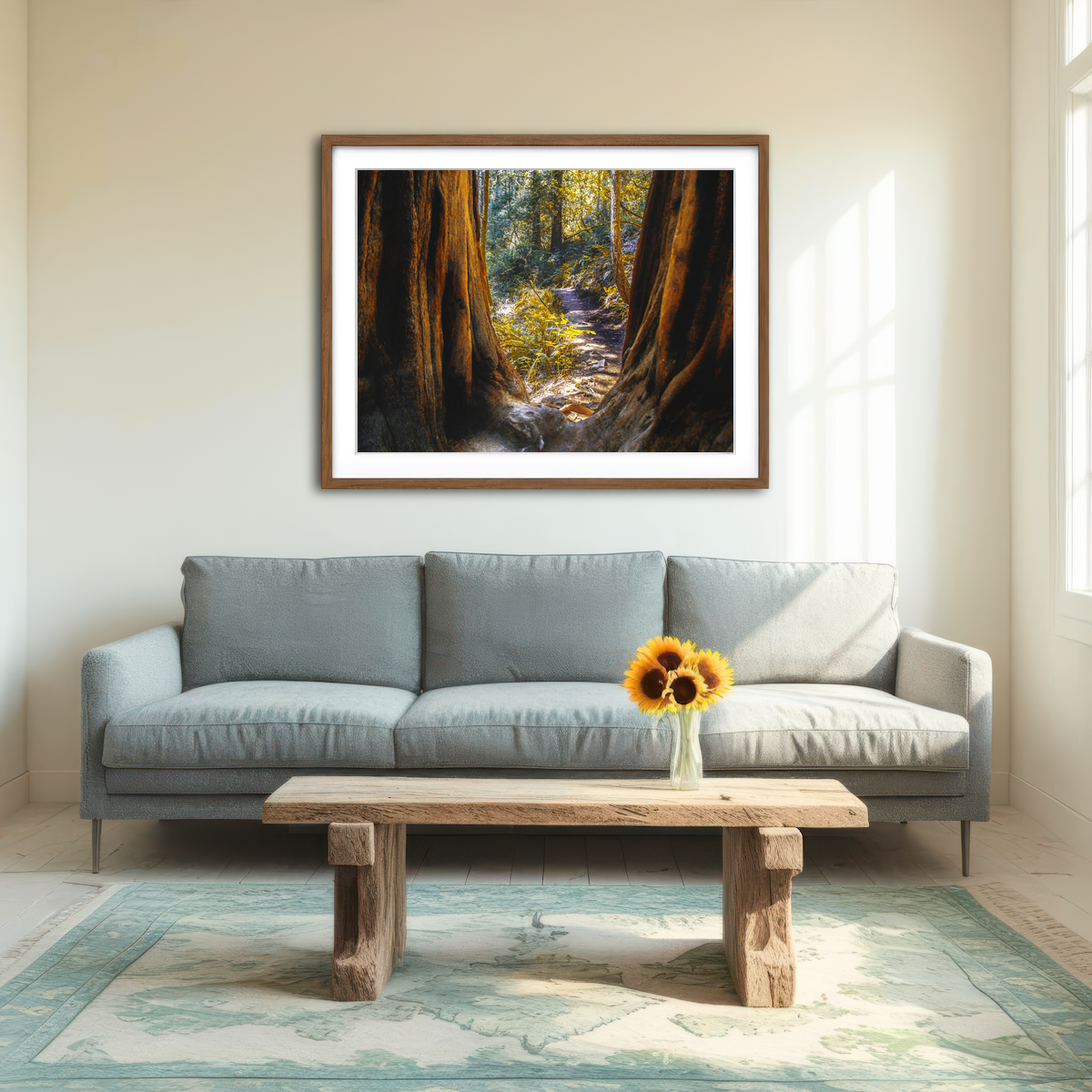AUTO-MOCKUP ROOM | Muir Woods Wall Art
