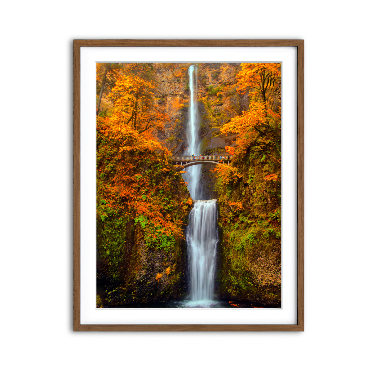 Framed Print 3x4 Walnut