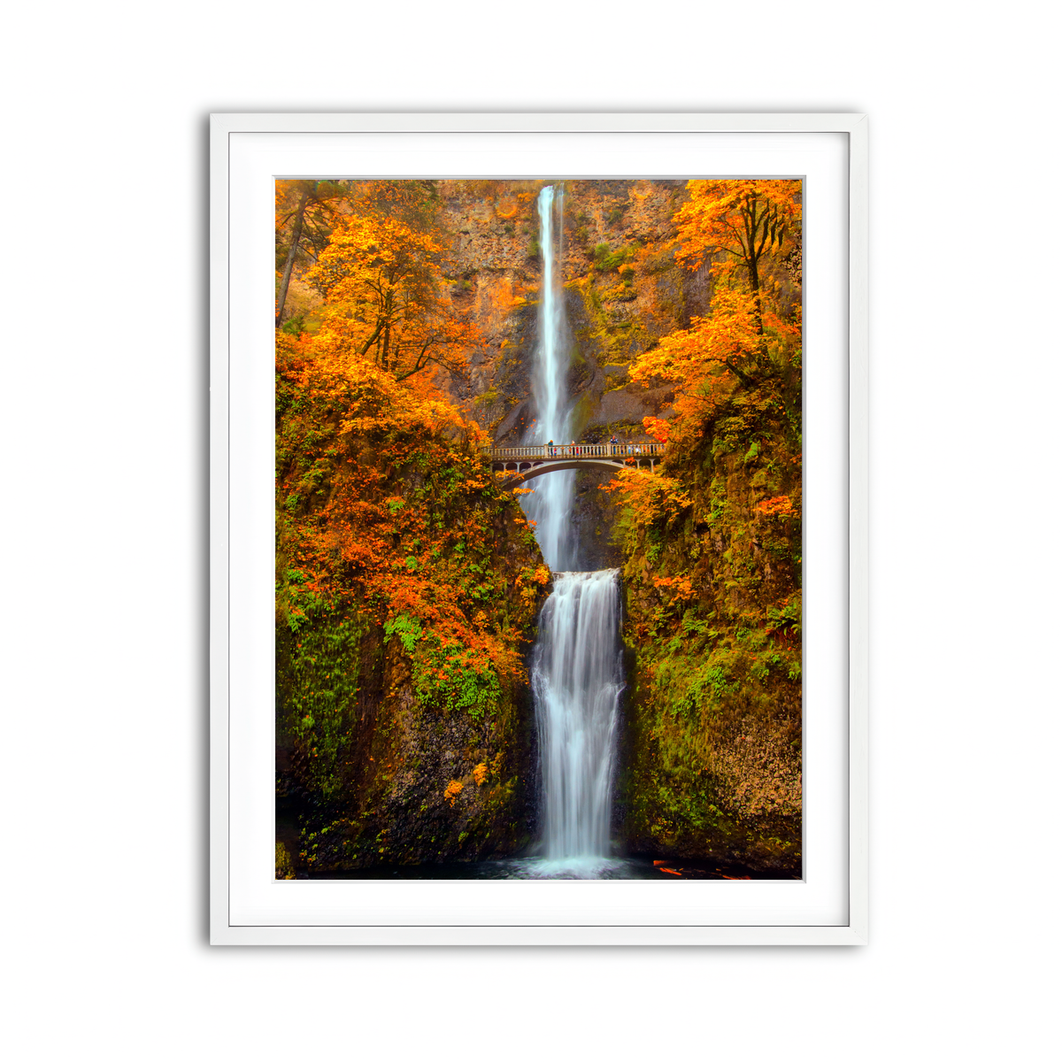 Framed Print 3x4 White
