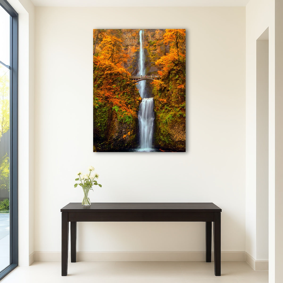 AUTO-MOCKUP ROOM | Multnomah Falls - Autumn