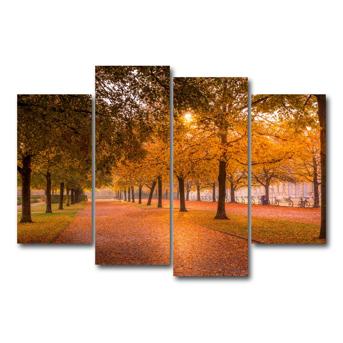 AUTO-MOCKUP WHITE | Munich Germany | 4 Piece | Gallery Wrap Canvas | group=4_short
