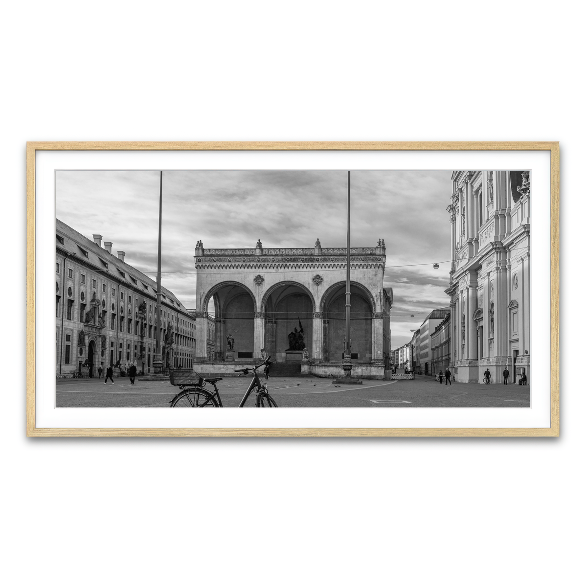 Framed Print 2x1 Natural
