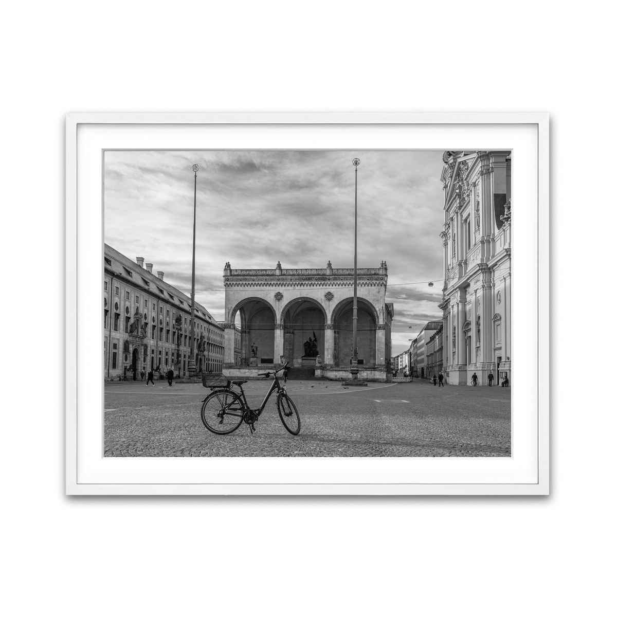 Framed Print 4x3 White