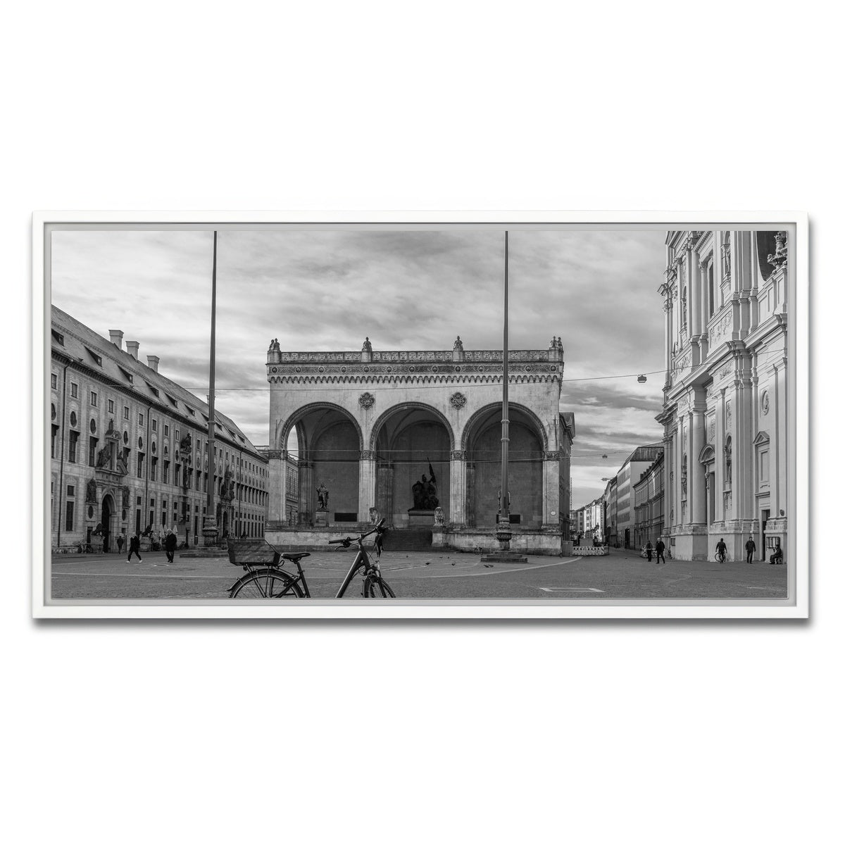 AUTO-MOCKUP WHITE | Munich | 1 Piece | White Framed Canvas | group=2x1