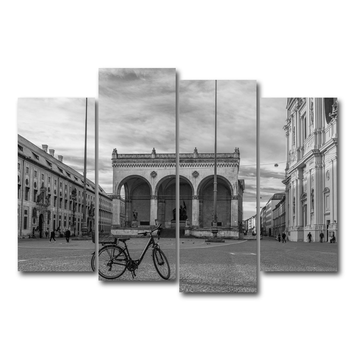 AUTO-MOCKUP WHITE | Munich | 4 Piece | Gallery Wrap Canvas | group=4_normal