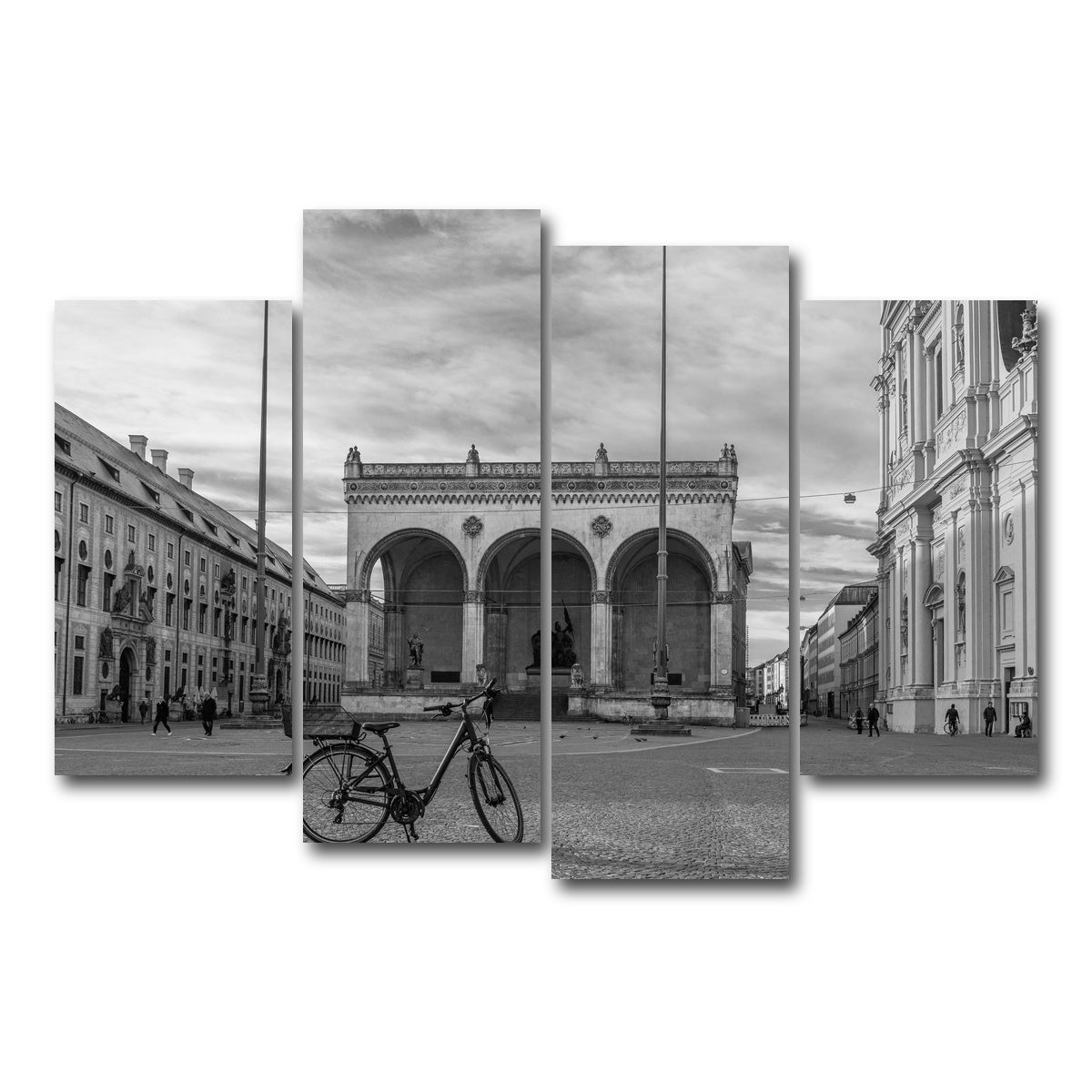 AUTO-MOCKUP WHITE | Munich | 4 Piece | Gallery Wrap Canvas | group=4_short
