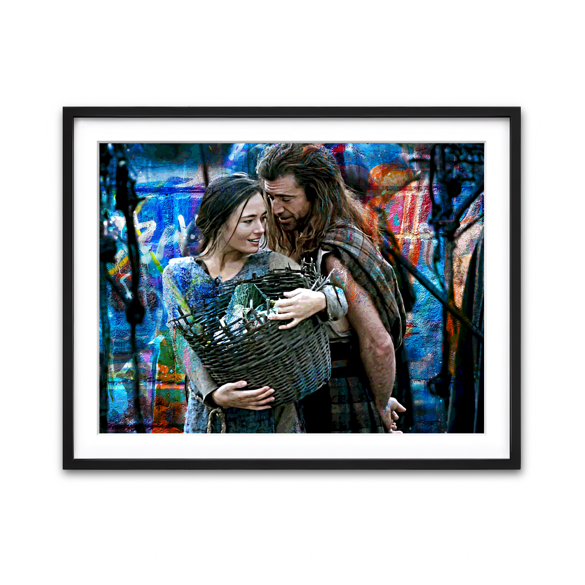 Framed Print 4x3 Black