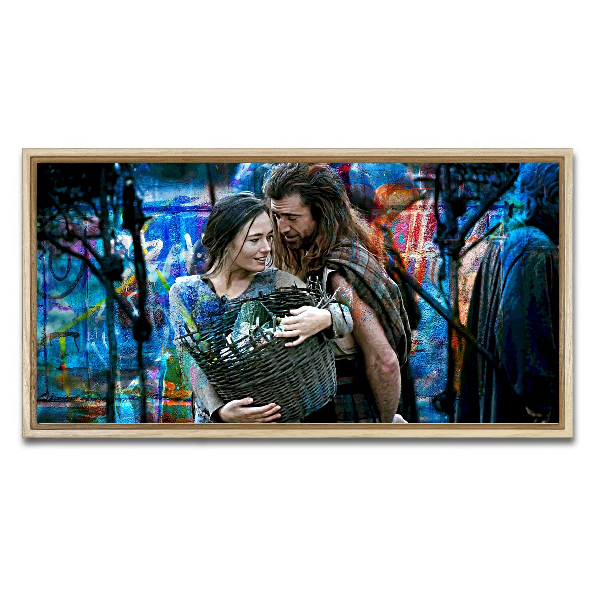 AUTO-MOCKUP WHITE | Murron and Wallace | 1 Piece | Natural Framed Canvas | group=2x1