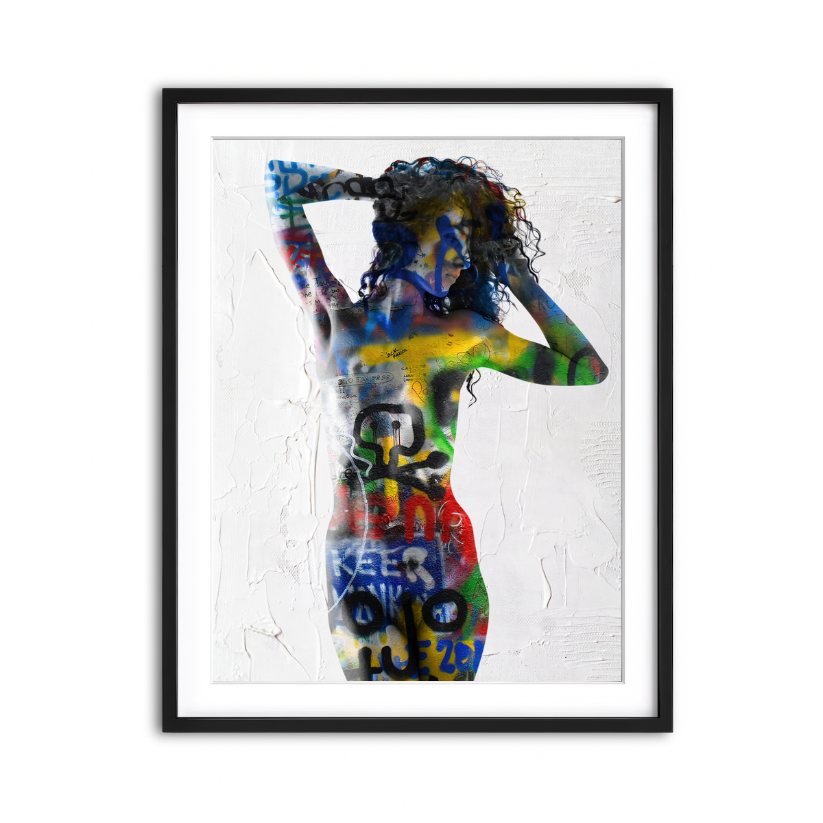 Framed Print 3x4 Black