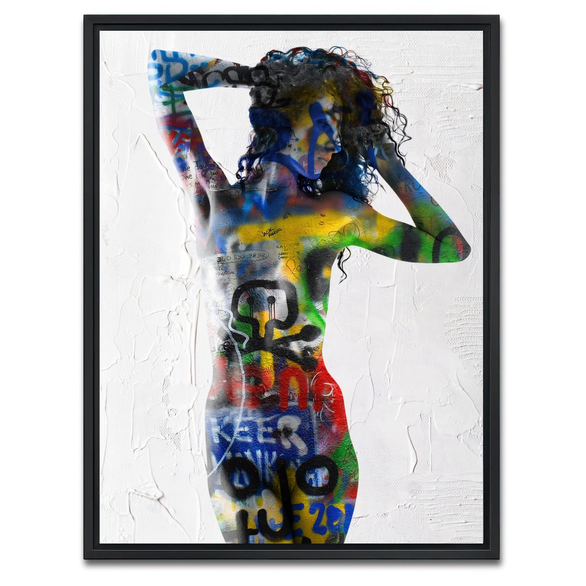 AUTO-MOCKUP WHITE | Muse | 1 Piece | Black Framed Canvas | group=3x4