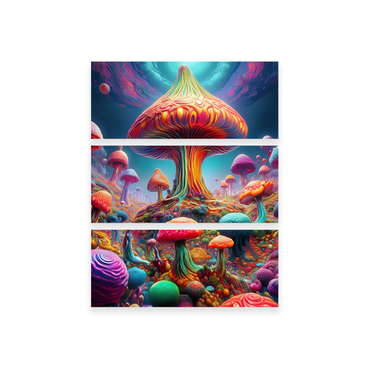 Mushroom Art Wall Art