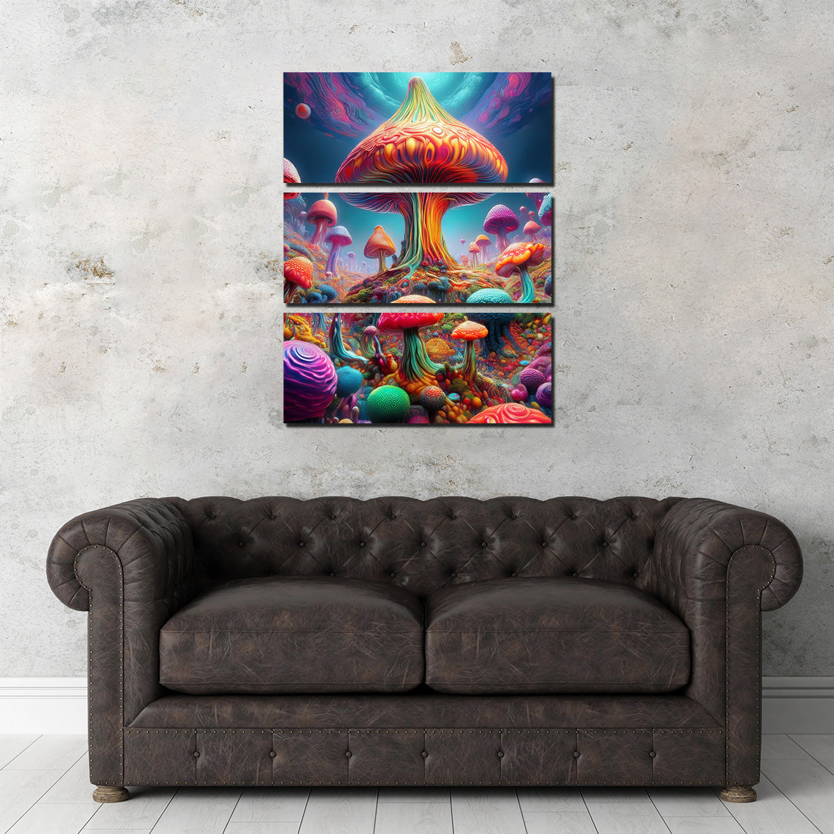Mushroom Art Wall Art