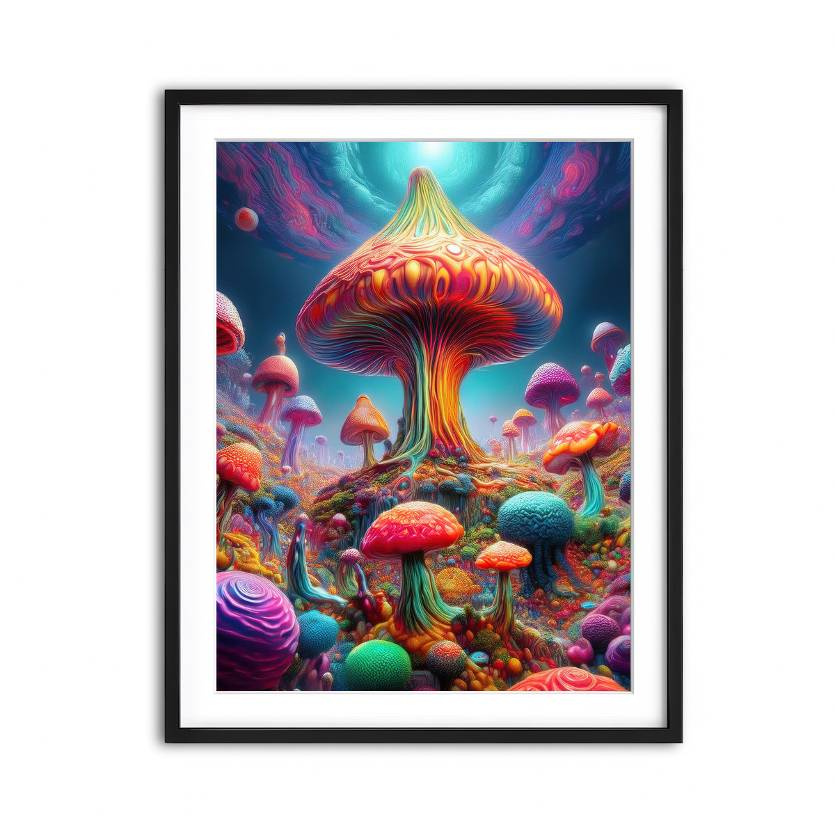 Framed Print 3x4 Black