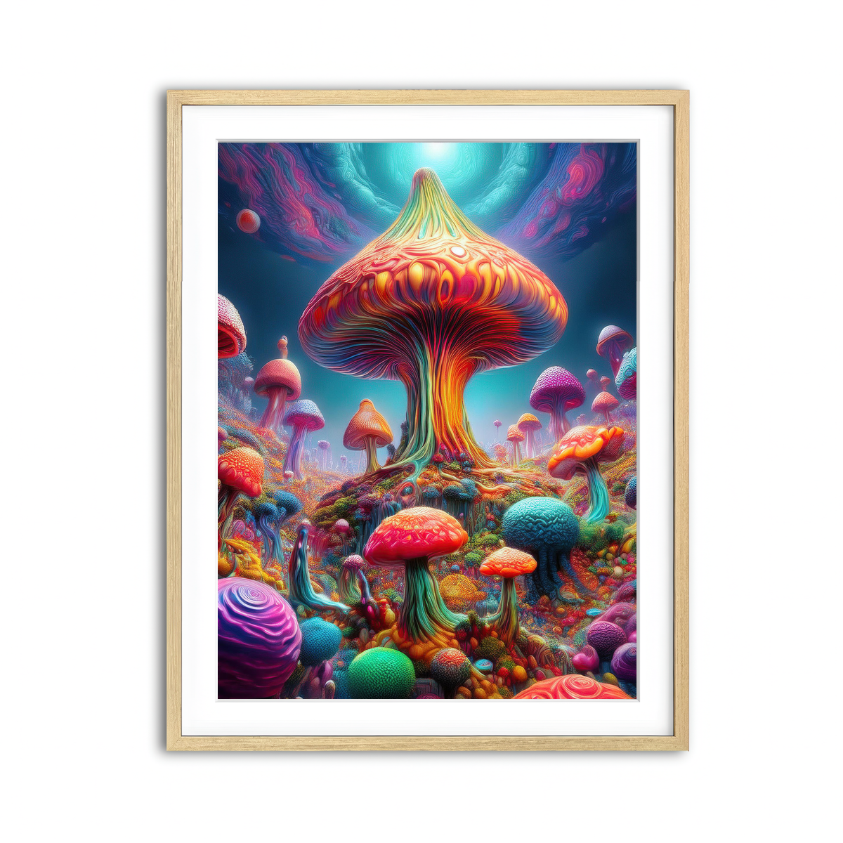 Framed Print 3x4 Natural