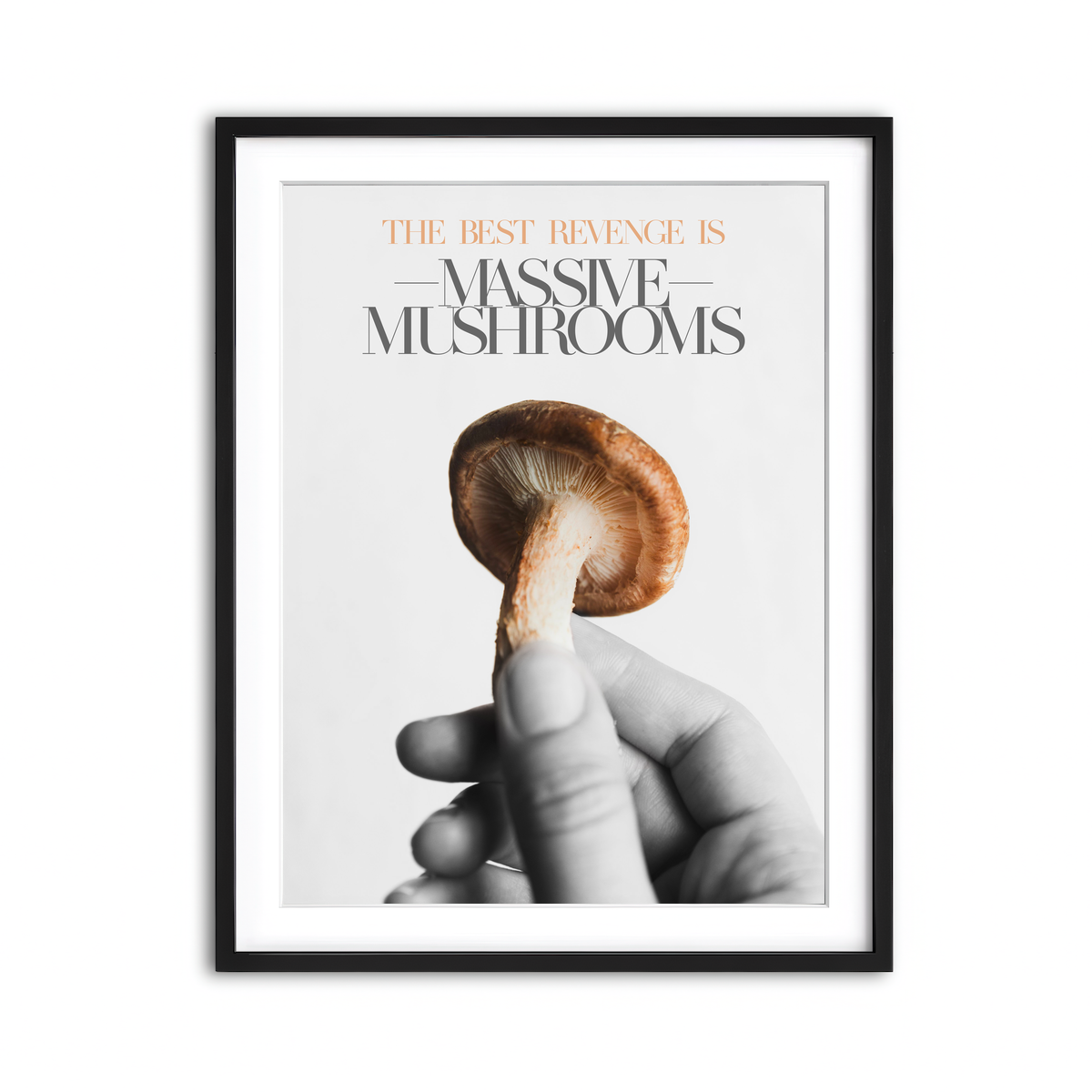 Framed Print 3x4 Black