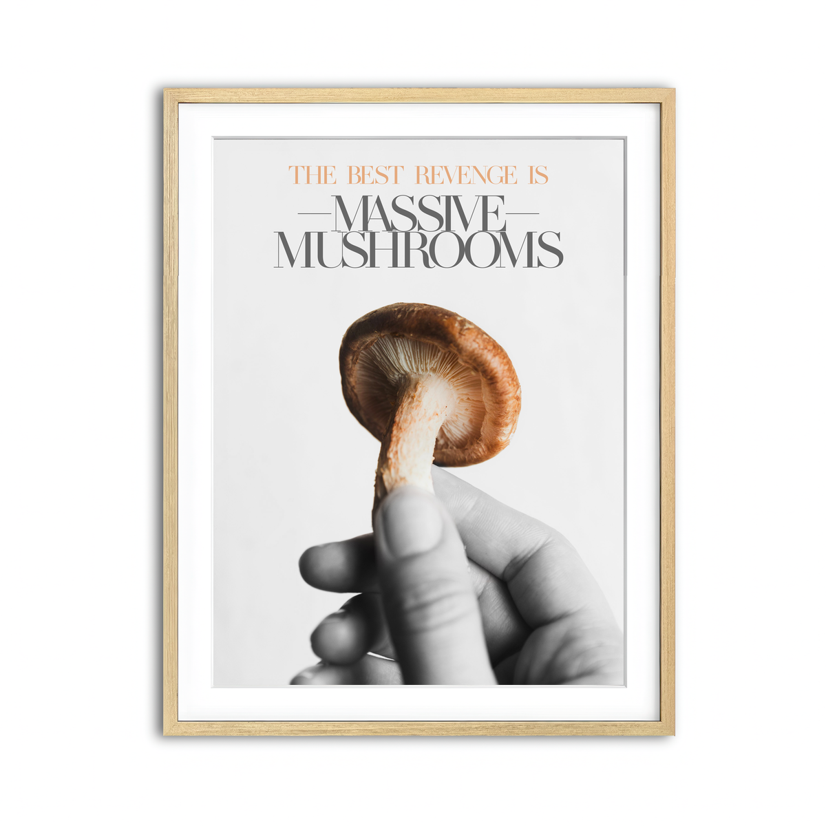 Framed Print 3x4 Natural