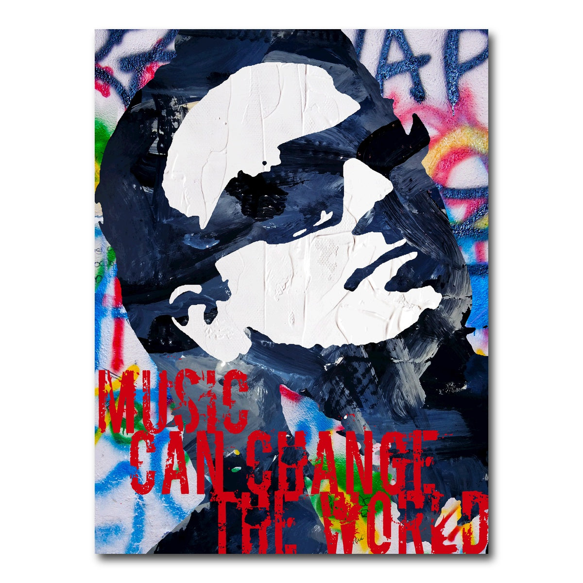 AUTO-MOCKUP WHITE | Music Can | 1 Piece | Gallery Wrap Canvas | group=3x4