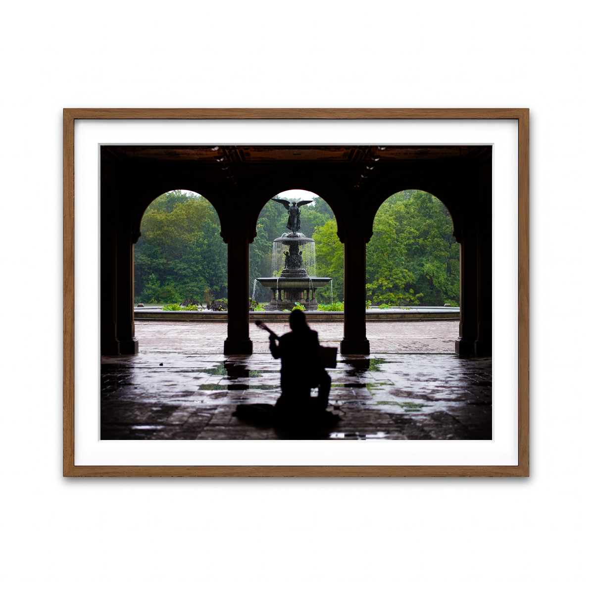 Framed Print 4x3 Walnut