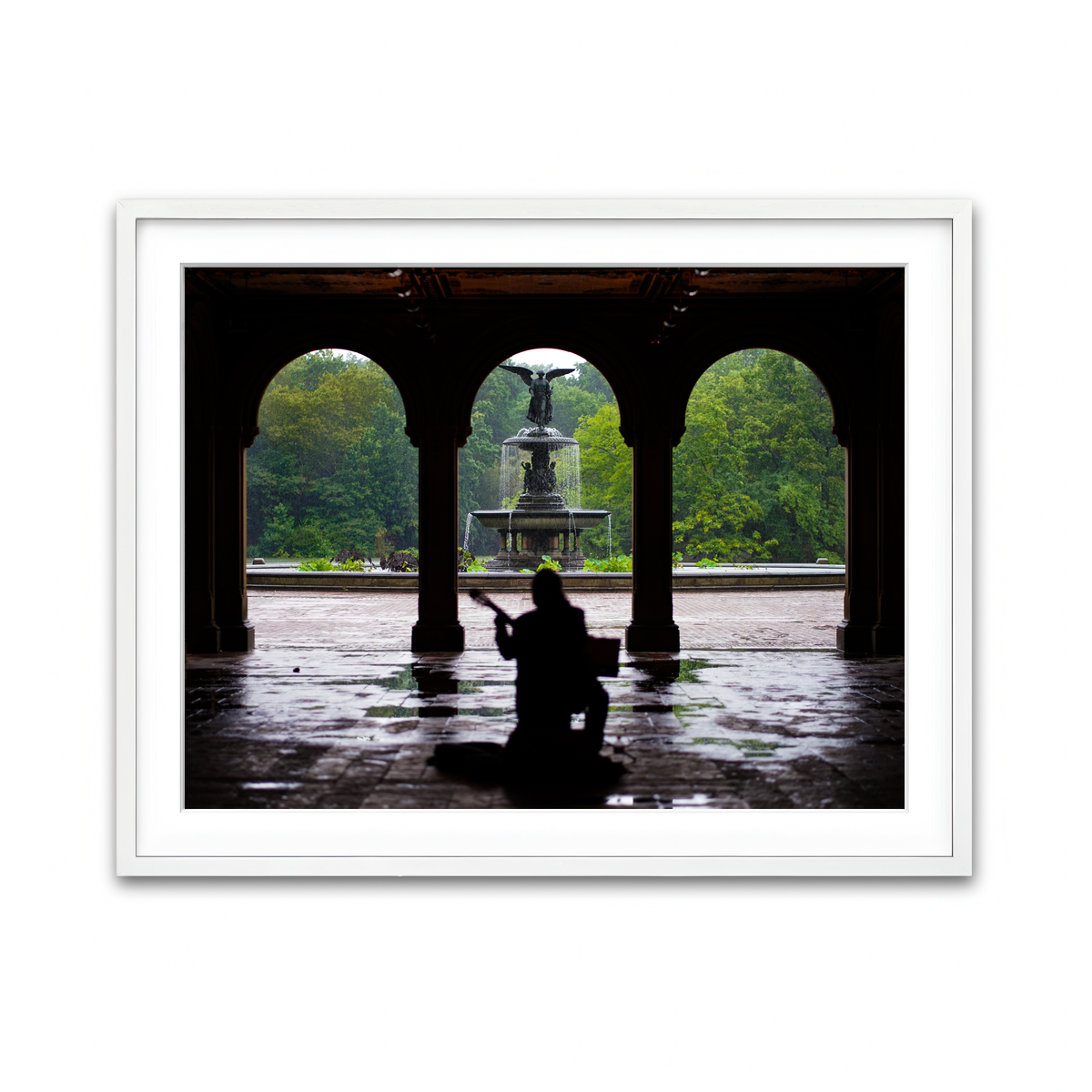 Framed Print 4x3 White