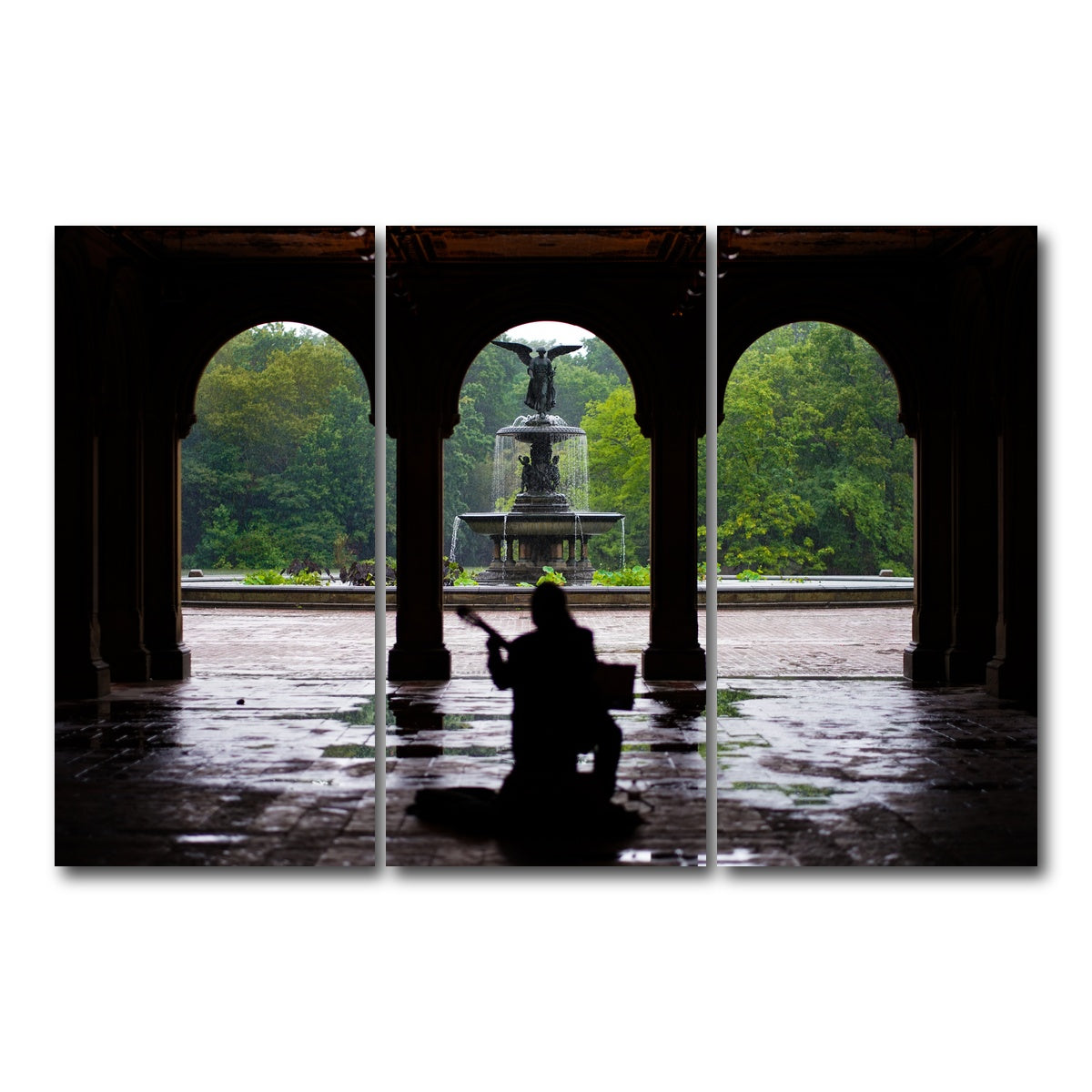 AUTO-MOCKUP WHITE | Music in the Park | 3 Piece | Gallery Wrap Canvas | group=12x24