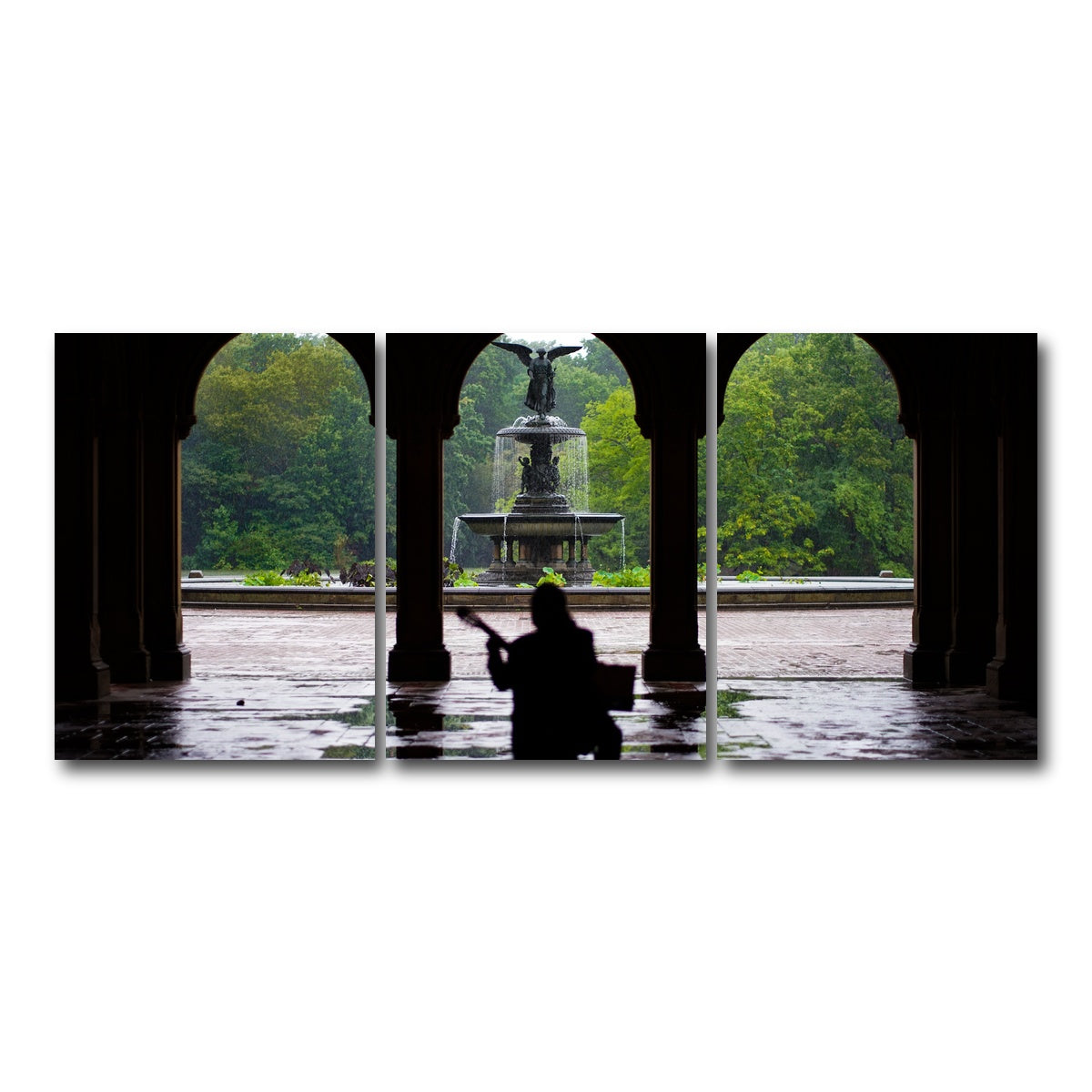 AUTO-MOCKUP WHITE | Music in the Park | 3 Piece | Gallery Wrap Canvas | group=18x24