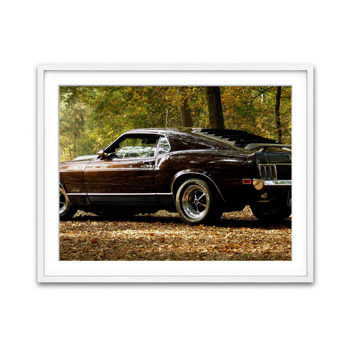 Framed Print 4x3 White