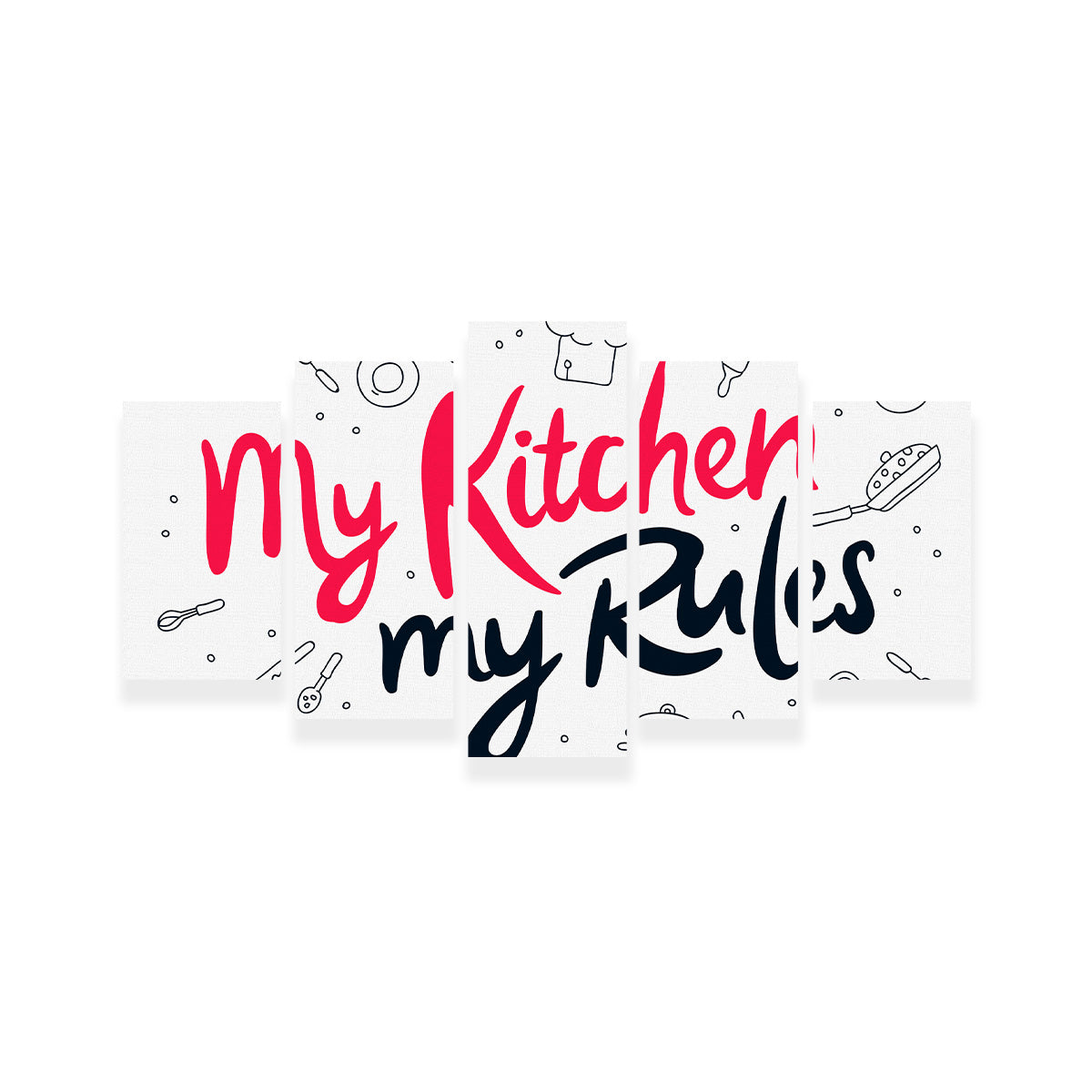 My Kitchen, My Rules Wall Art
