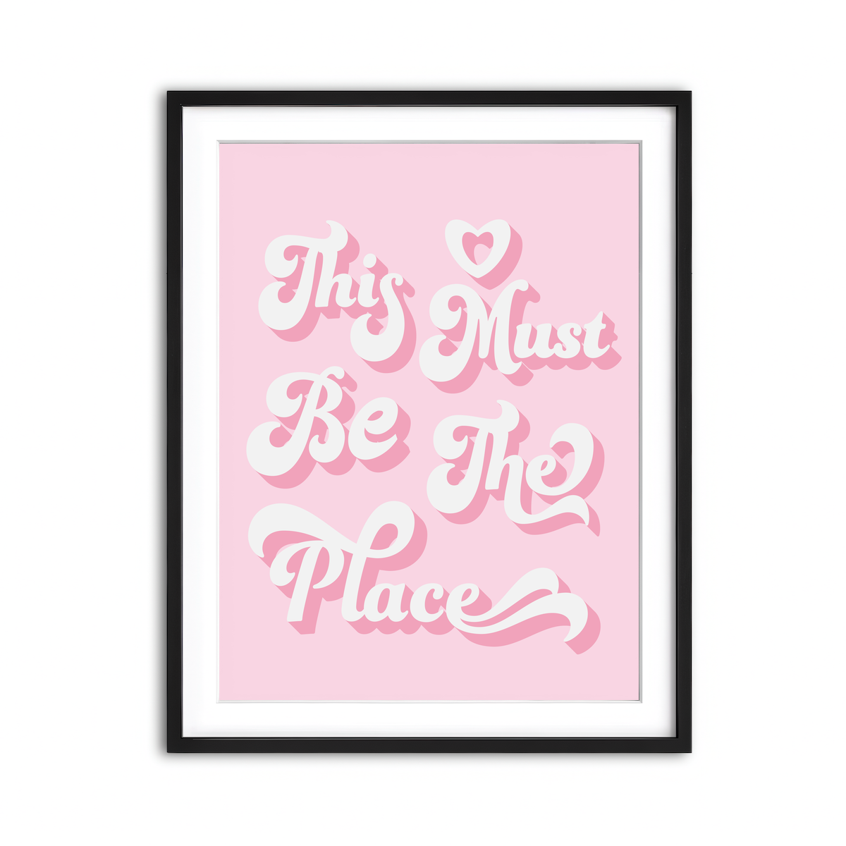 Framed Print 3x4 Black