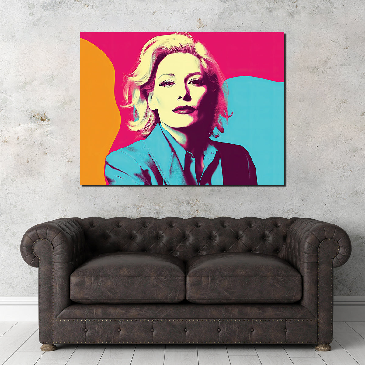 Mysterious Cate Blanchett Wall Art