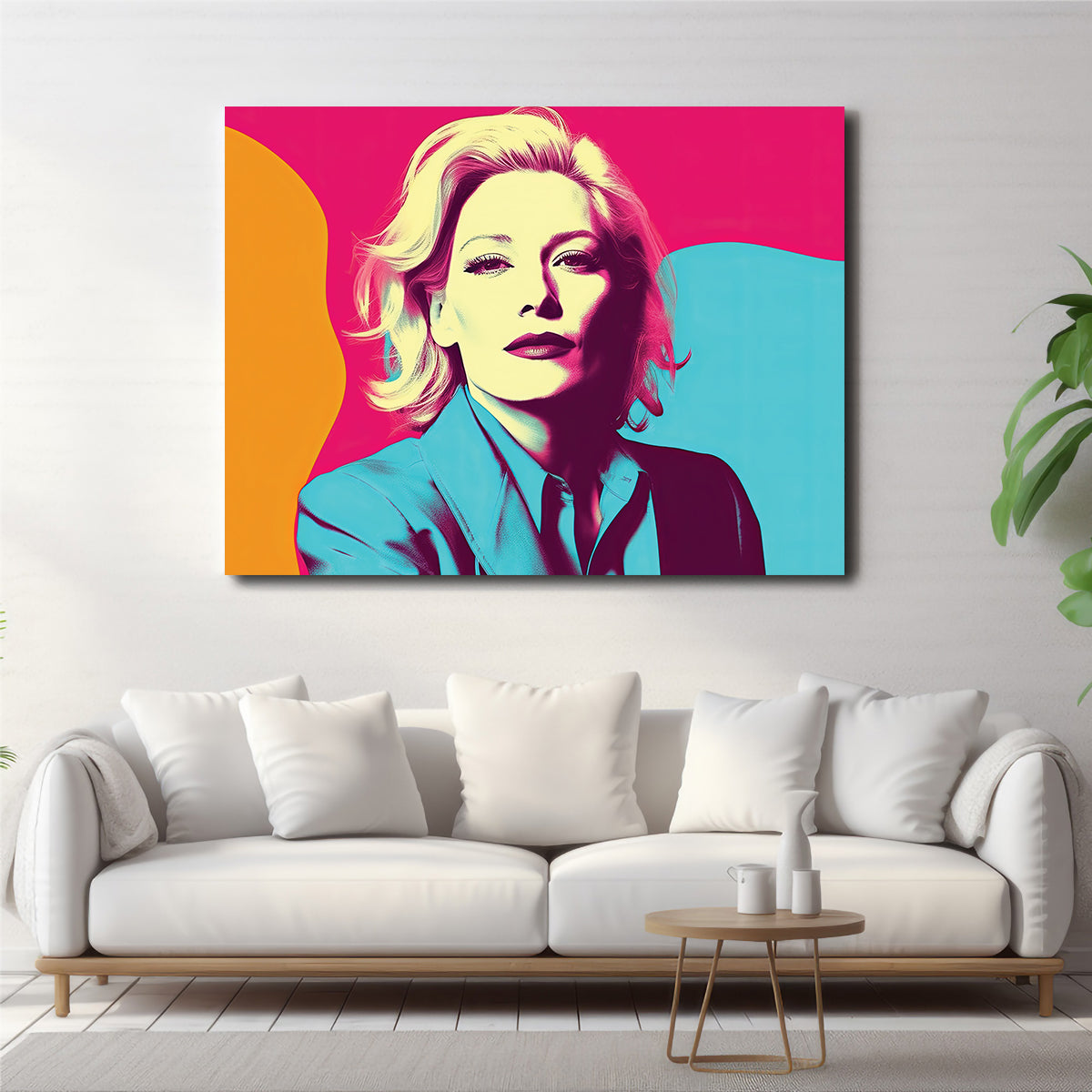 Mysterious Cate Blanchett Wall Art