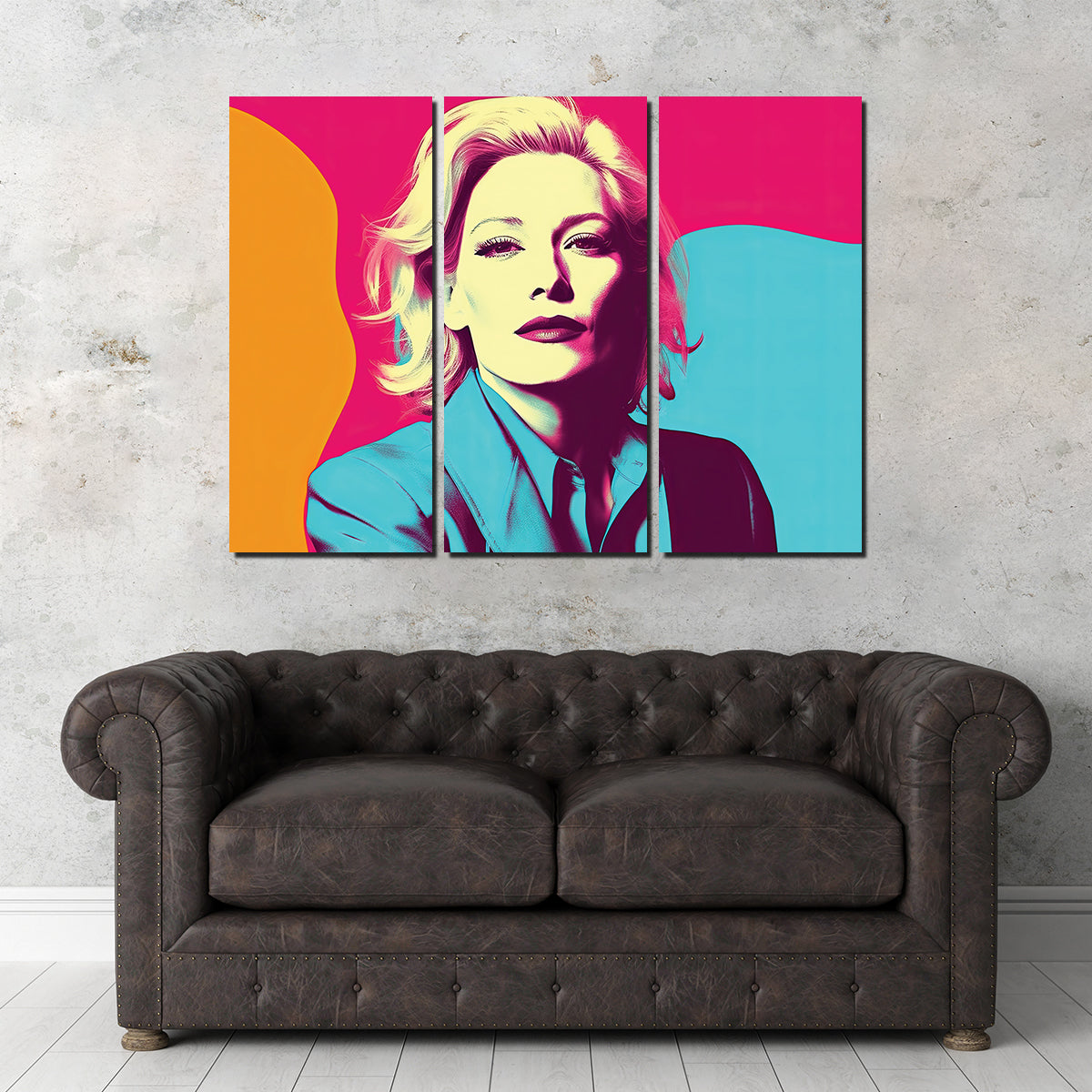 Mysterious Cate Blanchett Wall Art