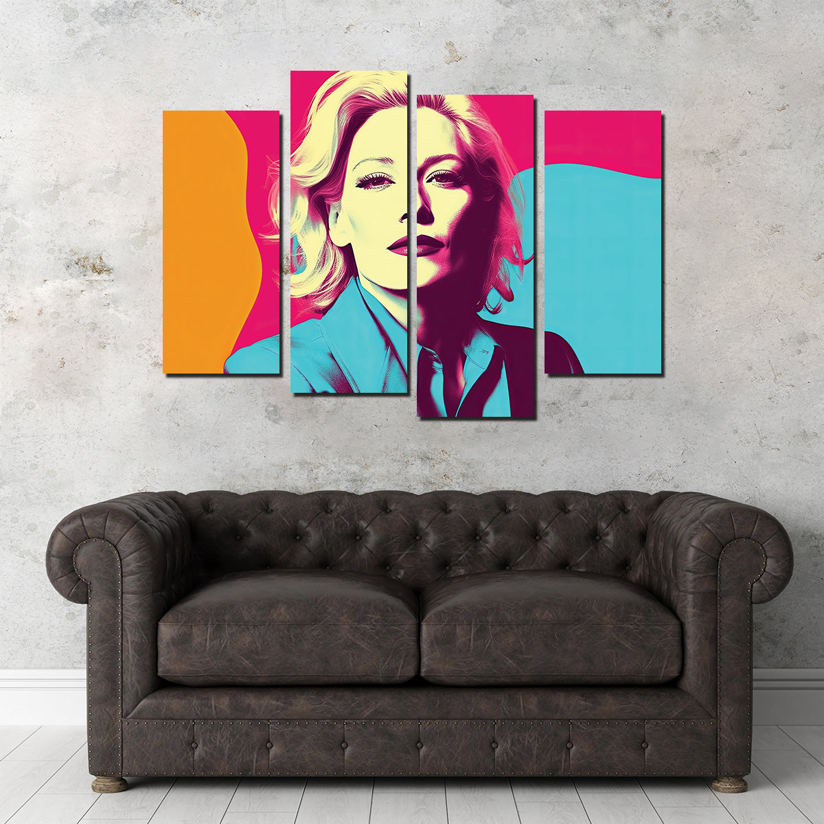 Mysterious Cate Blanchett Wall Art