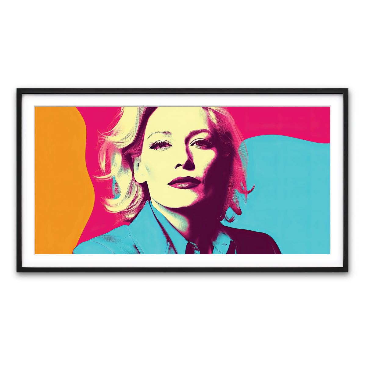 Framed Print 2x1 Black