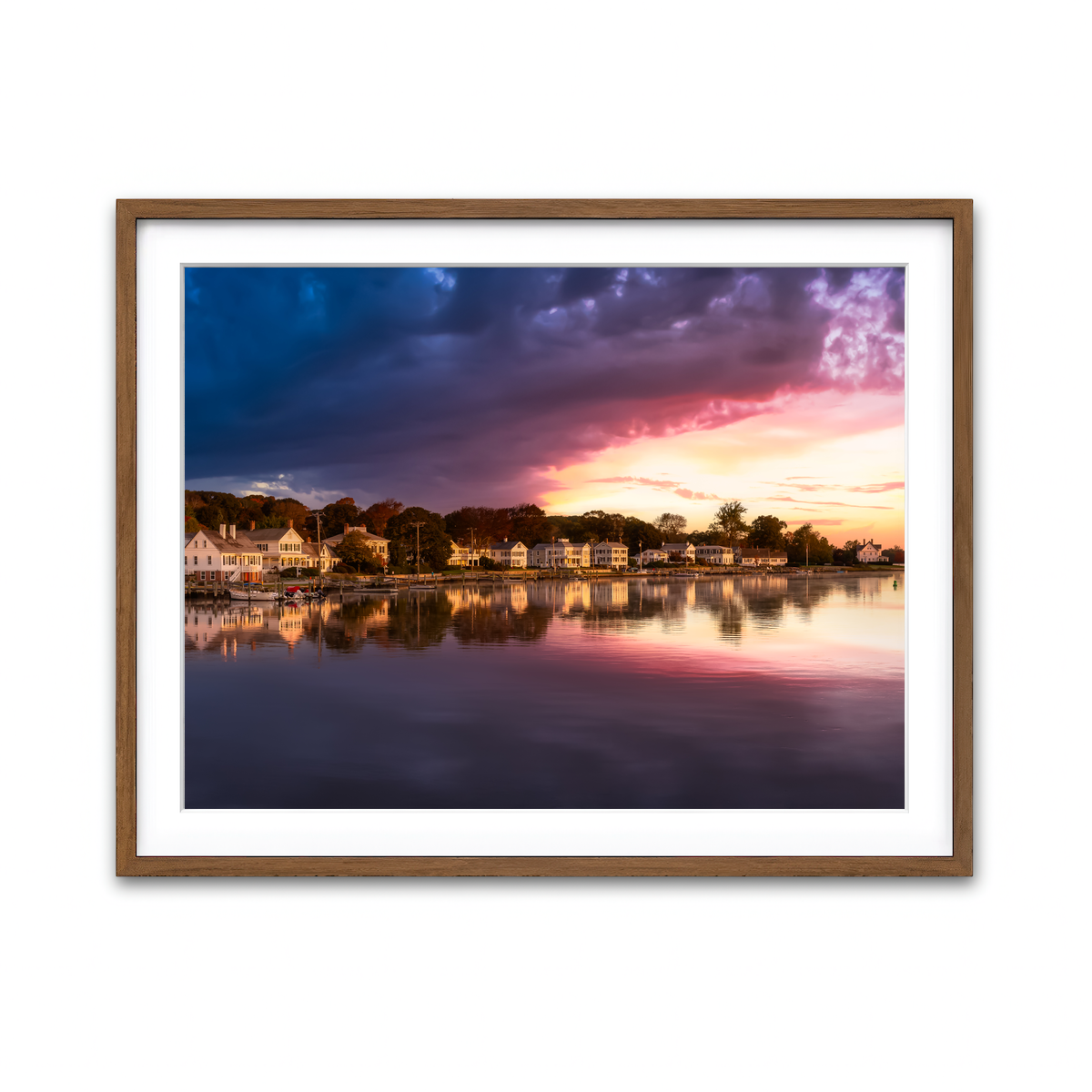Framed Print 4x3 Walnut