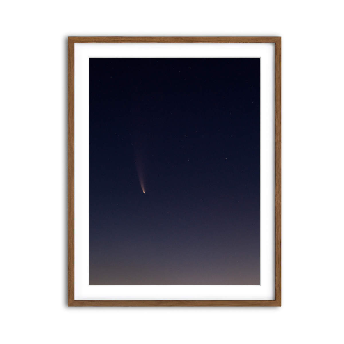 Framed Print 3x4 Walnut